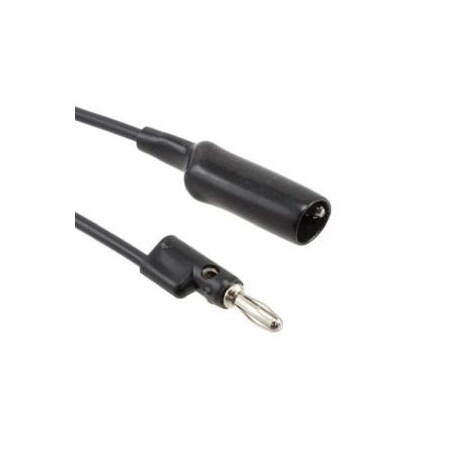 Fluke Allig Cl, Banana Plug Black 1943201 1166-48-0